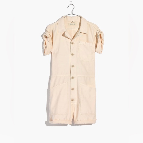 Madewell x As Ever Short Coveralls - Picture 4 of 7